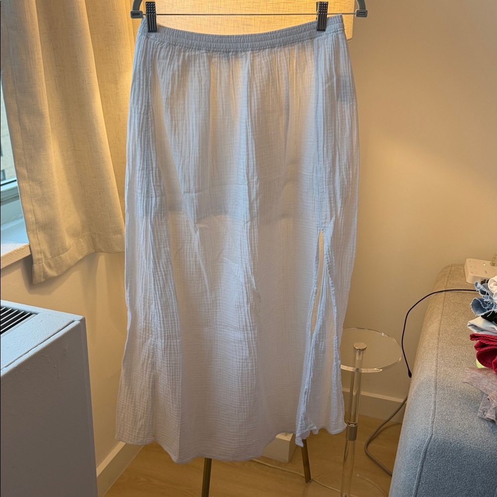 J.Crew White Maxi Skirt